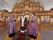 48-Третье воскресение Великого поста. Божественная Литургия в Андреевском соборе
