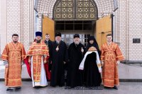 1-Архиепископ Усть-Каменогорский и Семипалатинский Амфилохий принял участие в торжествах по случаю празднования 25-летия обретения мощей преподобного Севастиана Карагандинского