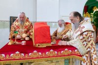 3-Архиепископ Усть-Каменогорский и Семипалатинский Амфилохий принял участие в торжествах по случаю празднования 25-летия обретения мощей преподобного Севастиана Карагандинского