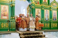4-Архиепископ Усть-Каменогорский и Семипалатинский Амфилохий принял участие в торжествах по случаю празднования 25-летия обретения мощей преподобного Севастиана Карагандинского