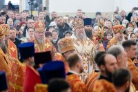 7-Архиепископ Усть-Каменогорский и Семипалатинский Амфилохий принял участие в торжествах по случаю празднования 25-летия обретения мощей преподобного Севастиана Карагандинского