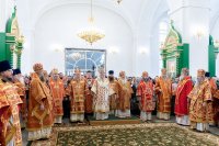 13-Архиепископ Усть-Каменогорский и Семипалатинский Амфилохий принял участие в торжествах по случаю празднования 25-летия обретения мощей преподобного Севастиана Карагандинского