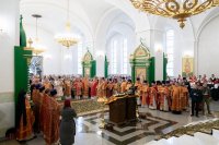 14-Архиепископ Усть-Каменогорский и Семипалатинский Амфилохий принял участие в торжествах по случаю празднования 25-летия обретения мощей преподобного Севастиана Карагандинского