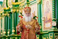 15-Архиепископ Усть-Каменогорский и Семипалатинский Амфилохий принял участие в торжествах по случаю празднования 25-летия обретения мощей преподобного Севастиана Карагандинского