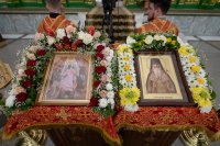16-Архиепископ Усть-Каменогорский и Семипалатинский Амфилохий принял участие в торжествах по случаю празднования 25-летия обретения мощей преподобного Севастиана Карагандинского