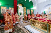 17-Архиепископ Усть-Каменогорский и Семипалатинский Амфилохий принял участие в торжествах по случаю празднования 25-летия обретения мощей преподобного Севастиана Карагандинского