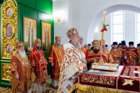 18-Архиепископ Усть-Каменогорский и Семипалатинский Амфилохий принял участие в торжествах по случаю празднования 25-летия обретения мощей преподобного Севастиана Карагандинского