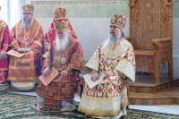 21-Архиепископ Усть-Каменогорский и Семипалатинский Амфилохий принял участие в торжествах по случаю празднования 25-летия обретения мощей преподобного Севастиана Карагандинского