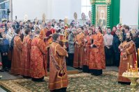 22-Архиепископ Усть-Каменогорский и Семипалатинский Амфилохий принял участие в торжествах по случаю празднования 25-летия обретения мощей преподобного Севастиана Карагандинского
