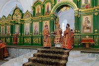24-Архиепископ Усть-Каменогорский и Семипалатинский Амфилохий принял участие в торжествах по случаю празднования 25-летия обретения мощей преподобного Севастиана Карагандинского