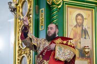 30-Архиепископ Усть-Каменогорский и Семипалатинский Амфилохий принял участие в торжествах по случаю празднования 25-летия обретения мощей преподобного Севастиана Карагандинского