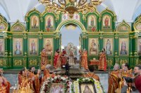 31-Архиепископ Усть-Каменогорский и Семипалатинский Амфилохий принял участие в торжествах по случаю празднования 25-летия обретения мощей преподобного Севастиана Карагандинского
