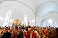 35-Архиепископ Усть-Каменогорский и Семипалатинский Амфилохий принял участие в торжествах по случаю празднования 25-летия обретения мощей преподобного Севастиана Карагандинского