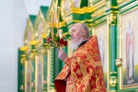 41-Архиепископ Усть-Каменогорский и Семипалатинский Амфилохий принял участие в торжествах по случаю празднования 25-летия обретения мощей преподобного Севастиана Карагандинского