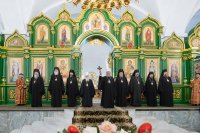 44-Архиепископ Усть-Каменогорский и Семипалатинский Амфилохий принял участие в торжествах по случаю празднования 25-летия обретения мощей преподобного Севастиана Карагандинского