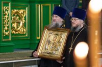 45-Архиепископ Усть-Каменогорский и Семипалатинский Амфилохий принял участие в торжествах по случаю празднования 25-летия обретения мощей преподобного Севастиана Карагандинского