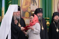 49-Архиепископ Усть-Каменогорский и Семипалатинский Амфилохий принял участие в торжествах по случаю празднования 25-летия обретения мощей преподобного Севастиана Карагандинского