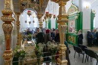 51-Архиепископ Усть-Каменогорский и Семипалатинский Амфилохий принял участие в торжествах по случаю празднования 25-летия обретения мощей преподобного Севастиана Карагандинского