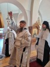 3-Накануне торжества Преображения Господня  архиепископ Амфилохий возглавил Всенощное бдение в Андреевском кафедральном соборе города Усть-Каменогорска
