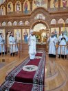 10-Накануне торжества Преображения Господня  архиепископ Амфилохий возглавил Всенощное бдение в Андреевском кафедральном соборе города Усть-Каменогорска