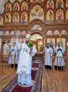 11-Накануне торжества Преображения Господня  архиепископ Амфилохий возглавил Всенощное бдение в Андреевском кафедральном соборе города Усть-Каменогорска