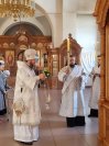 14-Накануне торжества Преображения Господня  архиепископ Амфилохий возглавил Всенощное бдение в Андреевском кафедральном соборе города Усть-Каменогорска