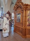 15-Накануне торжества Преображения Господня  архиепископ Амфилохий возглавил Всенощное бдение в Андреевском кафедральном соборе города Усть-Каменогорска