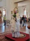 16-Накануне торжества Преображения Господня  архиепископ Амфилохий возглавил Всенощное бдение в Андреевском кафедральном соборе города Усть-Каменогорска