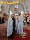 22-Накануне торжества Преображения Господня  архиепископ Амфилохий возглавил Всенощное бдение в Андреевском кафедральном соборе города Усть-Каменогорска