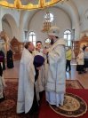 23-Накануне торжества Преображения Господня  архиепископ Амфилохий возглавил Всенощное бдение в Андреевском кафедральном соборе города Усть-Каменогорска