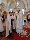 24-Накануне торжества Преображения Господня  архиепископ Амфилохий возглавил Всенощное бдение в Андреевском кафедральном соборе города Усть-Каменогорска