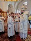 25-Накануне торжества Преображения Господня  архиепископ Амфилохий возглавил Всенощное бдение в Андреевском кафедральном соборе города Усть-Каменогорска