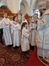 29-Накануне торжества Преображения Господня  архиепископ Амфилохий возглавил Всенощное бдение в Андреевском кафедральном соборе города Усть-Каменогорска