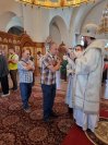 32-Накануне торжества Преображения Господня  архиепископ Амфилохий возглавил Всенощное бдение в Андреевском кафедральном соборе города Усть-Каменогорска