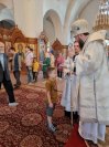 33-Накануне торжества Преображения Господня  архиепископ Амфилохий возглавил Всенощное бдение в Андреевском кафедральном соборе города Усть-Каменогорска