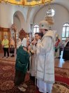 34-Накануне торжества Преображения Господня  архиепископ Амфилохий возглавил Всенощное бдение в Андреевском кафедральном соборе города Усть-Каменогорска