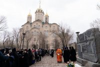 3-Участники празднования 25-летия обретения мощей преподобноисповедника Севастиана почтили память жертв политических репрессий ХХ столетия