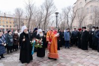 4-Участники празднования 25-летия обретения мощей преподобноисповедника Севастиана почтили память жертв политических репрессий ХХ столетия