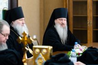 6-Управляющий Усть-Каменогорской и Семипалатинской епархией принял участие в заседании Синода Православной Церкви Казахстана, состоявшемся в Караганде