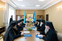 8-Управляющий Усть-Каменогорской и Семипалатинской епархией принял участие в заседании Синода Православной Церкви Казахстана, состоявшемся в Караганде