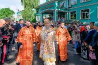 2-Архиепископ Усть-Каменогорский и Семипалатинский Амфилохий принял участие в торжествах, посвященных 20-летию учреждения Казахстанского Митрополичьего округа
