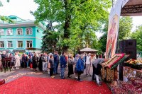 6-Архиепископ Усть-Каменогорский и Семипалатинский Амфилохий принял участие в торжествах, посвященных 20-летию учреждения Казахстанского Митрополичьего округа