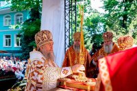 24-Архиепископ Усть-Каменогорский и Семипалатинский Амфилохий принял участие в торжествах, посвященных 20-летию учреждения Казахстанского Митрополичьего округа