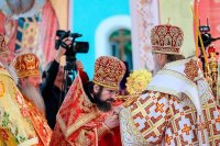 25-Архиепископ Усть-Каменогорский и Семипалатинский Амфилохий принял участие в торжествах, посвященных 20-летию учреждения Казахстанского Митрополичьего округа