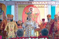26-Архиепископ Усть-Каменогорский и Семипалатинский Амфилохий принял участие в торжествах, посвященных 20-летию учреждения Казахстанского Митрополичьего округа