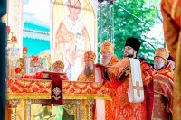 30-Архиепископ Усть-Каменогорский и Семипалатинский Амфилохий принял участие в торжествах, посвященных 20-летию учреждения Казахстанского Митрополичьего округа