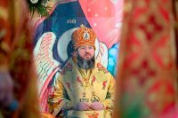 32-Архиепископ Усть-Каменогорский и Семипалатинский Амфилохий принял участие в торжествах, посвященных 20-летию учреждения Казахстанского Митрополичьего округа