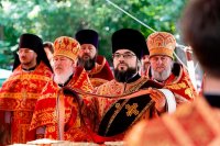 33-Архиепископ Усть-Каменогорский и Семипалатинский Амфилохий принял участие в торжествах, посвященных 20-летию учреждения Казахстанского Митрополичьего округа