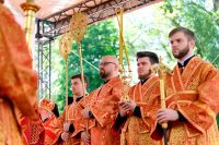 35-Архиепископ Усть-Каменогорский и Семипалатинский Амфилохий принял участие в торжествах, посвященных 20-летию учреждения Казахстанского Митрополичьего округа