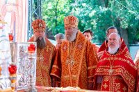 37-Архиепископ Усть-Каменогорский и Семипалатинский Амфилохий принял участие в торжествах, посвященных 20-летию учреждения Казахстанского Митрополичьего округа